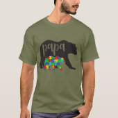 Papa Beer Autism Beer Cub T-shirt (Voorkant)
