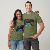 Papa Beer Autism Beer Cub T-shirt (Unisex)