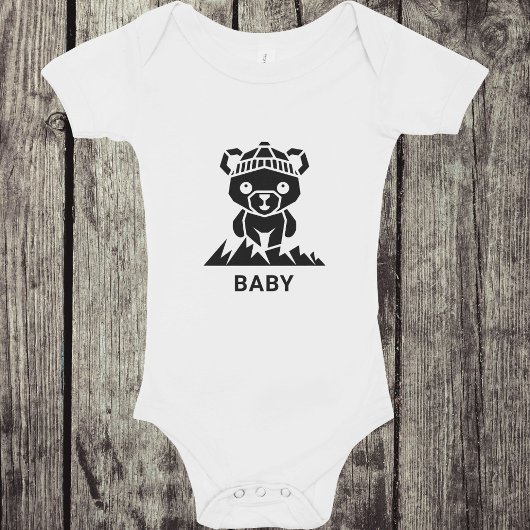 Papa Beer Baby Beer vader zoon matching Romper