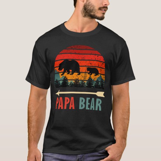 papa beer beste cadeau voor vaders dag en verjaard t-shirt (Voorkant)