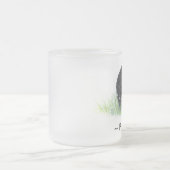 ~Papa Beer ~ Black Beer Lg. glass mok (Center)