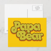Papa Beer Briefkaart (Voorkant / Achterkant)