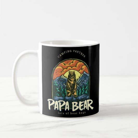 Papa Beer Camping Koffiemok (Links)