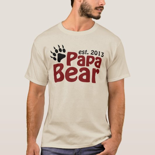Papa Beer Claw 2013 T-shirt (Voorkant)