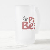 Papa Beer Claw Matglas Bierpul (Voorkant rechts)