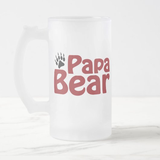 Papa Beer Claw Matglas Bierpul (Links)