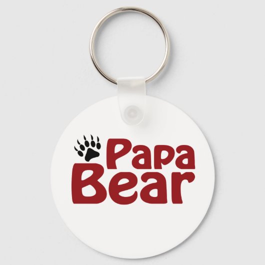 Papa Beer Claw Sleutelhanger (Voorkant)
