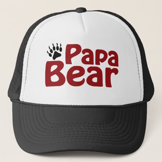 Papa Beer Claw Trucker Pet (Voorkant)