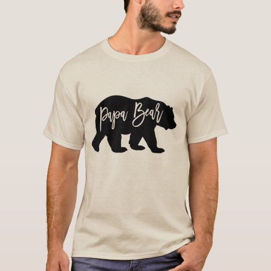 Papa Beer Cool Dad T-shirt (Voorkant)