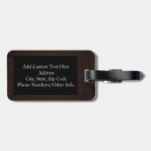 Papa Beer, Cool Fathers Day  look Bagagelabel (Achterkant horizontaal)