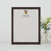 Papa Beer, Cool Fathers Day  look Briefhoofd (Staand voorkant)