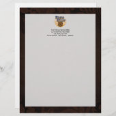 Papa Beer, Cool Fathers Day  look Briefhoofd (Voorkant / Achterkant)