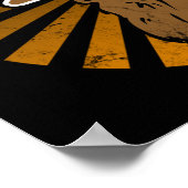 Papa Beer, Cool Fathers Day look Poster (Hoek)