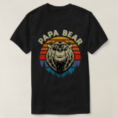 Papa Beer Cool retro gift T-shirt (Design voorkant)