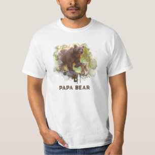 *~* PAPA BEER Cub Art Vaderdag Gift AP86 T-shirt