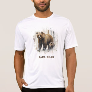*~* PAPA BEER Cubs artsy Vaderdag Gift AP86 T-shirt