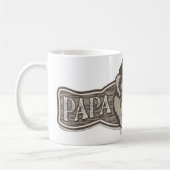 Papa Beer Draag Logo Koffiemok (Links)