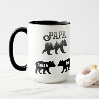 Papa-Beer en Mok koffie