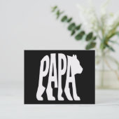 Papa Beer Feestdagenkaart (Staand voorkant)