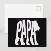 Papa Beer Feestdagenkaart (Voorkant / Achterkant)