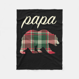 Papa Beer Fleece Deken