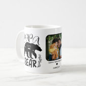 Papa Beer Foto Vaderdag Koffiemok (Voorkant links)