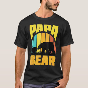 Papa Beer geweldig voor vader vader opa vader D T-shirt