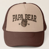 Papa Beer Gift Ideeën voor papa Trucker Pet (Voorkant)