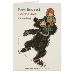 Papa Beer & Golden Hair CC0470 Fairytale kaart