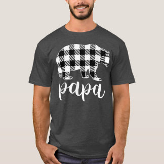 Papa Beer Gray Buffalo Play Pajama T-shirt