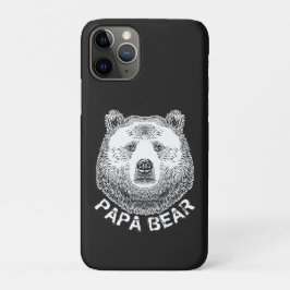 Papa-Beer, handtekening illustratie Case-Mate iPhone Case