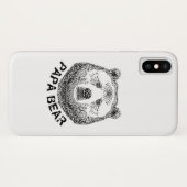Papa-Beer, handtekening illustratie Case-Mate iPhone Case (Achterkant (horizontaal))