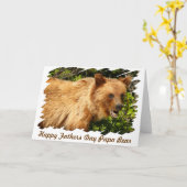 Papa Beer Kaart (Gele Bloem)