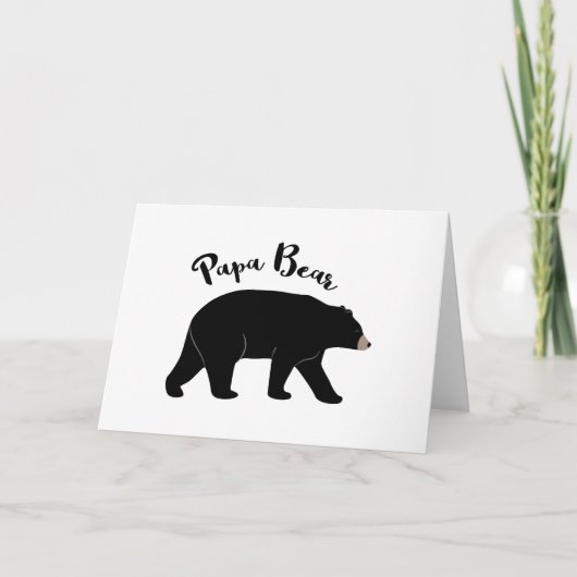 Papa Beer Kaart (Voorkant)