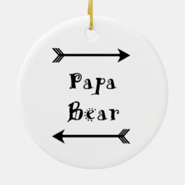 Papa Beer Keramisch Ornament