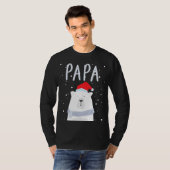 Papa Beer kerstkerstkerstkerstkerstkerstkerstman T-shirt (Voorkant volledig)