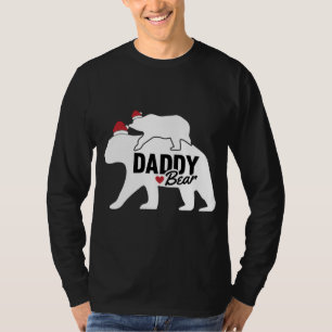 Papa Beer Kerstmis X-Mas Pap Zoon Dochter M T-shirt