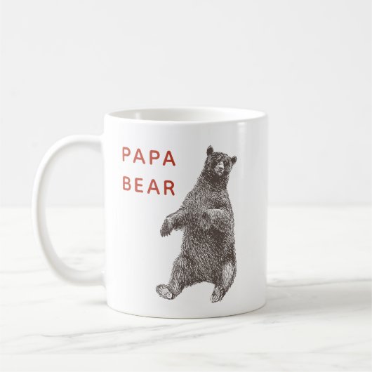 Papa Beer Koffiemok (Links)