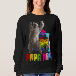 Papa Beer Lgbt Gay Trans Pride Support Lgbetq Para Trui