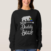 Papa Beer Lgbt Lgbetq Rainbow Pride Gay Lesbian Trui (Voorkant)