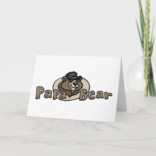 Papa Beer Logo 2013 Feestdagen Kaart (Voorkant)