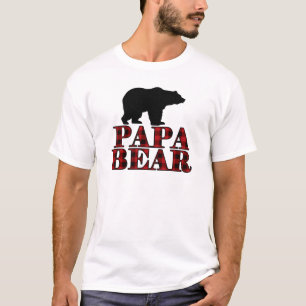 Papa Beer Lumberjack Party pappa T-shirt