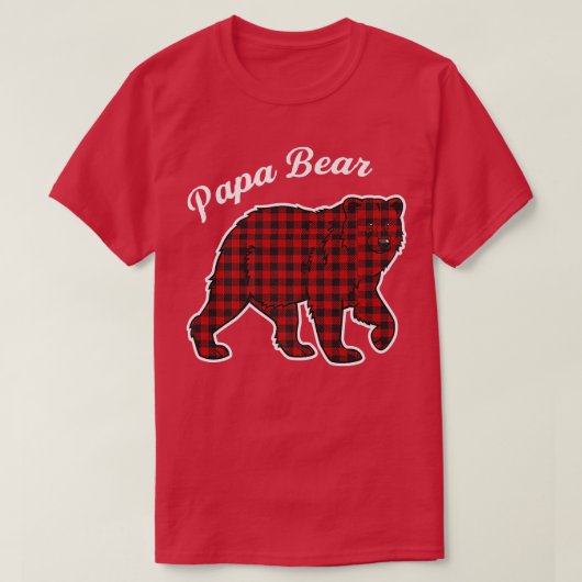 Papa Beer Mannen Red Pset Premium T-shirt (Design voorkant)