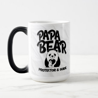 Papa Beer Mok - Beschermer & Gids Panda Design 