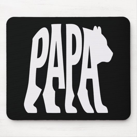 Papa Beer Muismat (Voorkant)