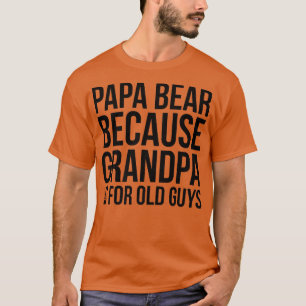 Papa-Beer omdat opa voor bejaarde jongens Premium T-shirt