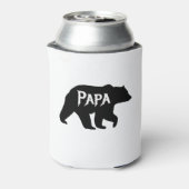 PAPA-Beer, papa, papa, vaderdag Blikjeskoeler (Blikje Achterkant)