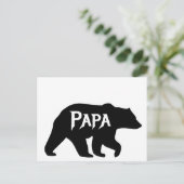 PAPA-Beer, papa, papa, vaderdag Briefkaart (Staand voorkant)