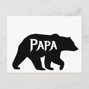 PAPA-Beer, papa, papa, vaderdag Briefkaart