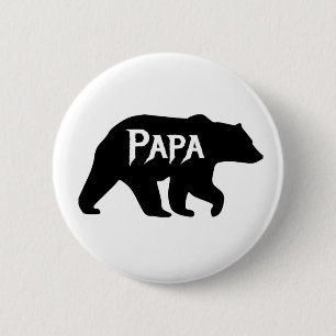 PAPA-Beer, papa, papa, vaderdag Ronde Button 5,7 Cm